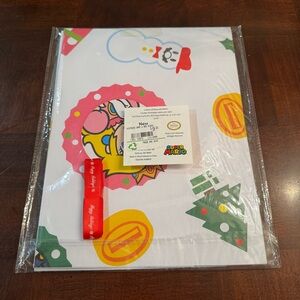 Official Nintendo Super Mario Luigi Gift Wrap Holiday Christmas Wrapping Paper